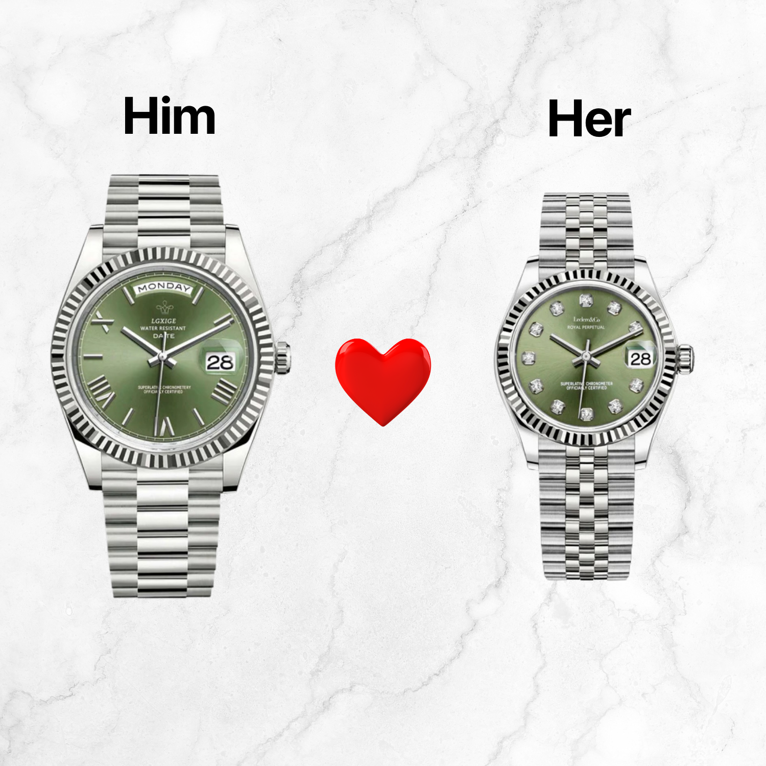 OLIVE BUNDLE - Leclerc Watches