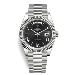 THE DATE - Eclipse Noir - Leclerc Watches