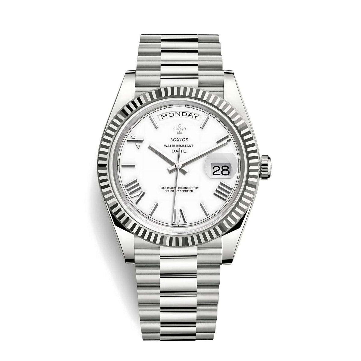 THE DATE - Snow - Leclerc Watches