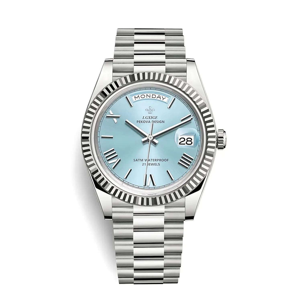 THE DATE - Ice - Leclerc Watches