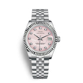 THE LADY DATE - Blush - Leclerc Watches