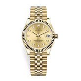 THE LADY DATE - Lumière d'Or - Leclerc Watches